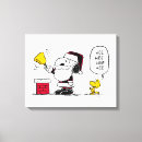 Search for santa canvas prints Charlie brown