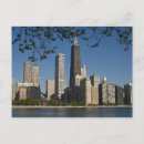 Recherche de horizon de chicago cartes postales Ville