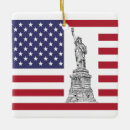 Recherche de statue de la liberté ornements Drapeau américain