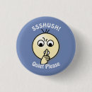 Search for be quiet buttons Shut up
