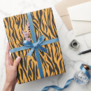 Search for safari animal wrapping paper Orange