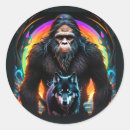 Search for bigfoot stickers Colourful