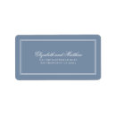 Search for classic return address labels Minimalist