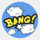 Search for comic stickers Bang
