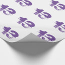 Search for purple and white wrapping paper Birthday