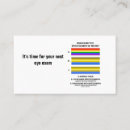 Search for eye doctor appointment cards Medical