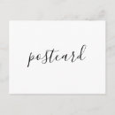 Recherche de mots drôles cartes postales Écriture