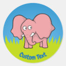 Search for cartoon baby elephant stickers Animal