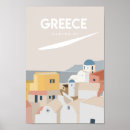 Search for santorini posters Greek island