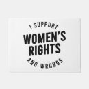 Search for feminist doormats Support