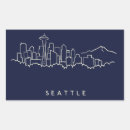 Search for seattle skyline stickers Skyscraper