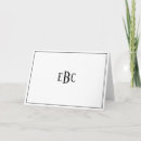 Search for initial letter cards Elegant