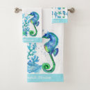 Search for seahorse bath towels Nautical