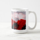 Recherche de paysage abstrait tasses Rouge