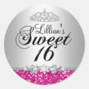 Search for diamond tiara stickers Sweet 16