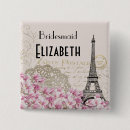 Recherche de mariage vintage badges Demoiselle