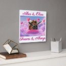 Search for valentines day clocks Newlyweds
