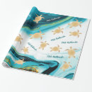 Search for coastal christmas wrapping paper Gold