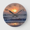 Recherche de orange bleu horloges Mer