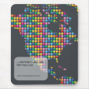 Search for continents mousepads Map