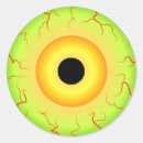 Search for scary zombie stickers Eyeball