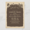 Search for woodland rehearsal dinner invitations Woods