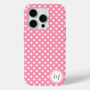 Search for pink polka dots iphone cases Pink and white