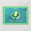 Search for humourous summer party invitations Pool