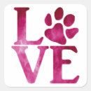 Search for pink cat paw stickers Dog