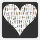 Search for black people stickers Heart