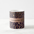 Recherche de motif léopard tasses Glamour