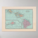 Search for hawaii map posters Vintage