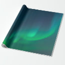 Search for northern lights wrapping paper Sky