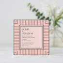 Recherche de rose poudre invitations Classique