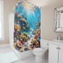 Search for coral reef shower curtains Marine