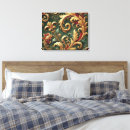 Search for damask canvas prints Gold