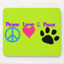 Recherche de paw tapis souris Amour