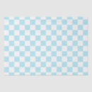 Search for blue white plaid tissue paper Chequered