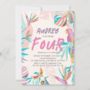 Search for parrot birthday invitations Tropical
