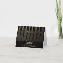 Search for art deco thank you cards Gold and black