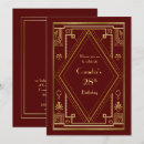 Search for great gatsby birthday invitations Geometric