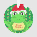 Recherche de ornement de grenouille ornements Chapeau santa