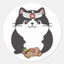 Search for sushi cat stickers Kitten
