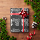 Search for helicopter wrapping paper Pilot