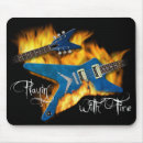 Search for on fire mousepads Guitar