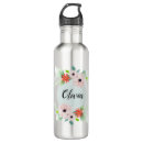 Search for flower girl water bottles botanical