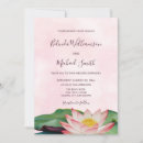 Search for lotus flower wedding invitations Pond