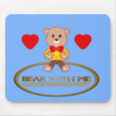 Search for cute teddy bear mousepads Blue