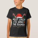 Search for eggnog tshirts Santa