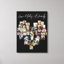 Search for heart collage canvas prints Parents